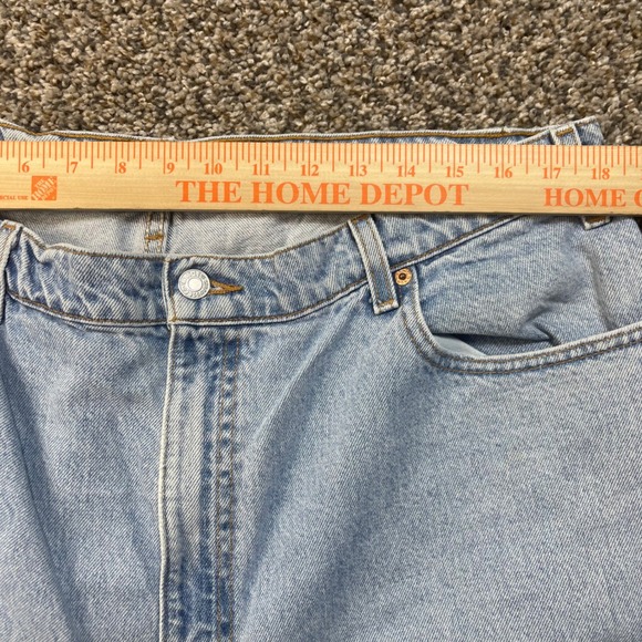 Vintage Levi's 560 Men's 36x29 Jeans Loose Fit Tapered Leg Light Wash Denim 90s - Picture 5 of 12